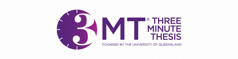 Three Minute Thesis Logo Banner