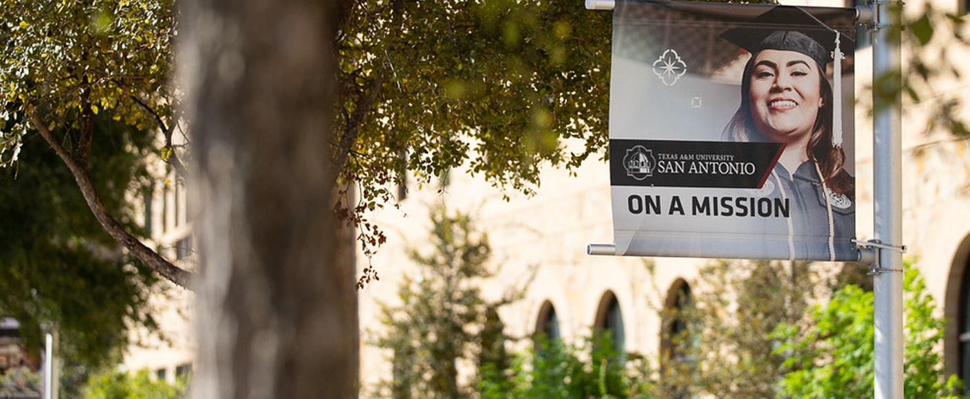 Texas A&M San Antonio Graduate Student Banner