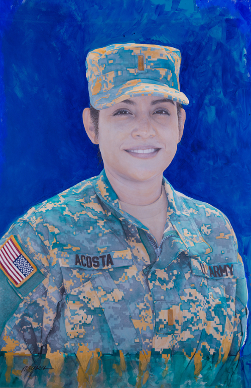 Karina Acosta, 2LT Texas Army National Guard
