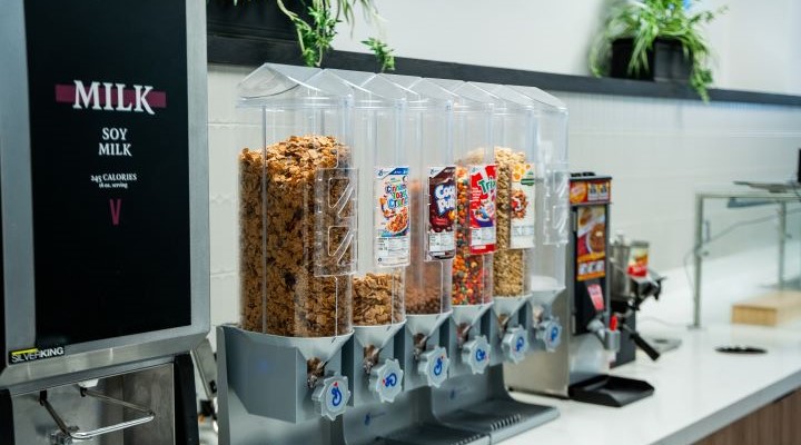 Dining Services Cereal Bar